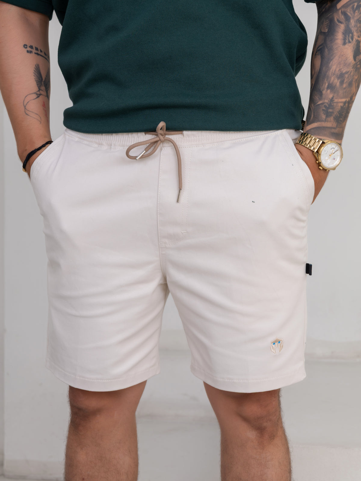 Bermuda Dril Licrado Premium